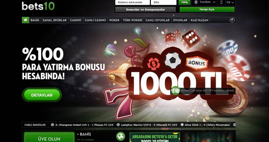 Bets10 Kayıt