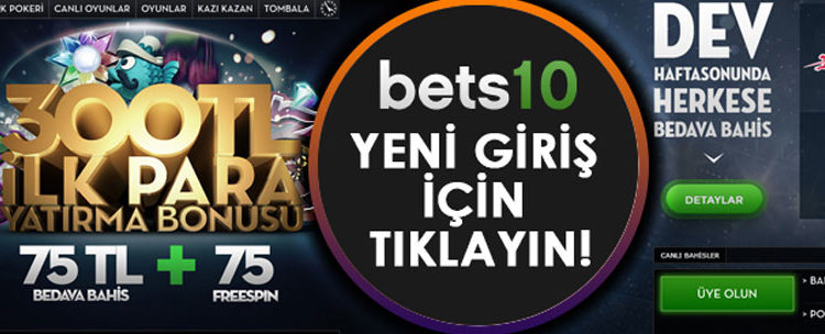 Bets10 Canlı Bahis