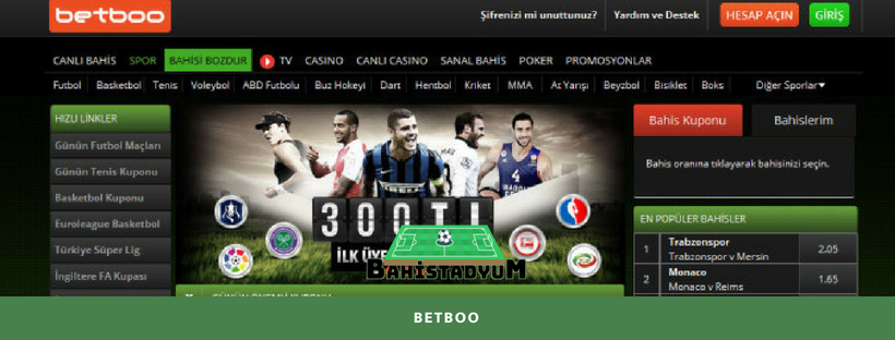 Betboo Canlı Bahis