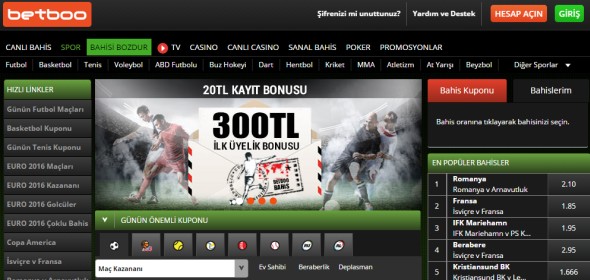 Betboo Yeni Adresi