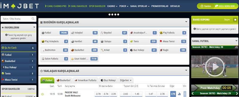 Imajbet Canlı Bahis