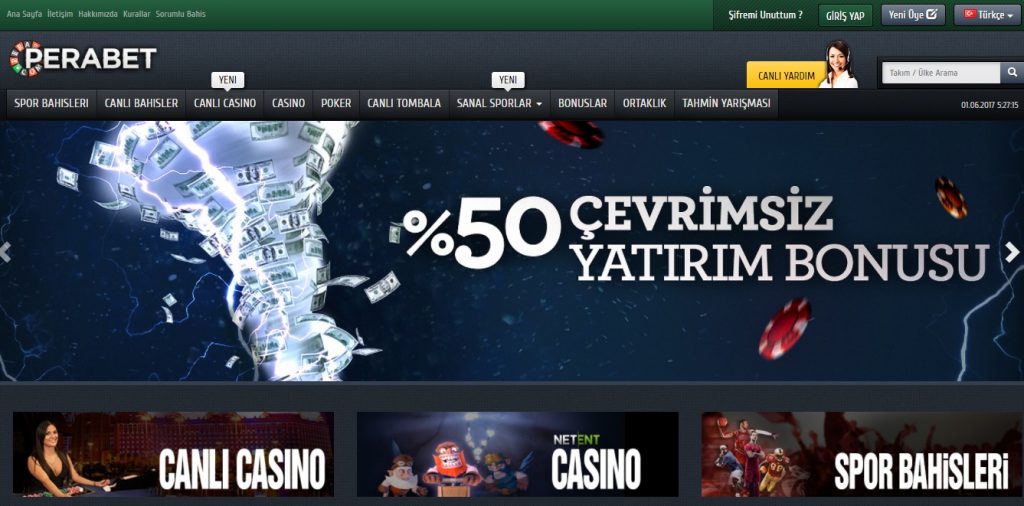 PERABET GIRIŞ