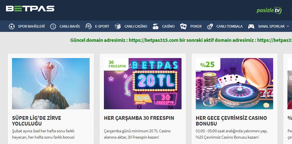 BETPAS GUNCEL ADRESI