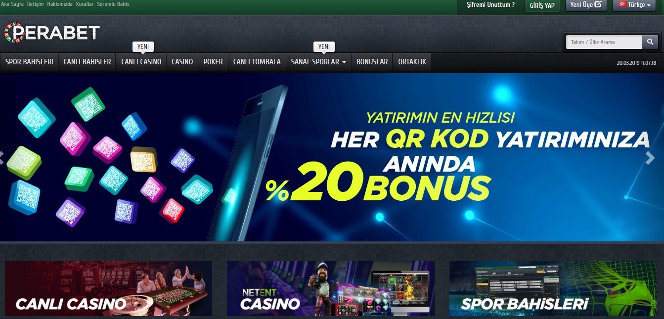 PERABET YENI ADRESI