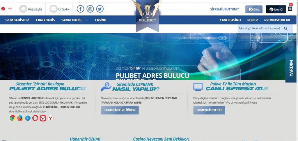 PULIBET GIRIŞ