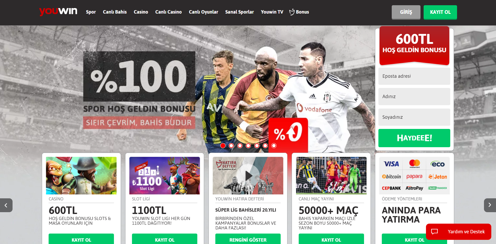 YOUWIN CANLI BAHIS