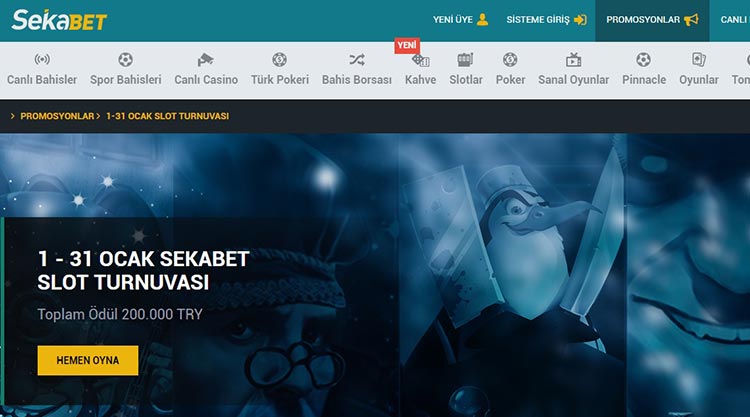 SEKABET GIRIŞ