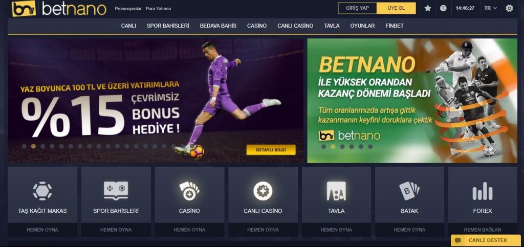 BETNANO GIRIŞ