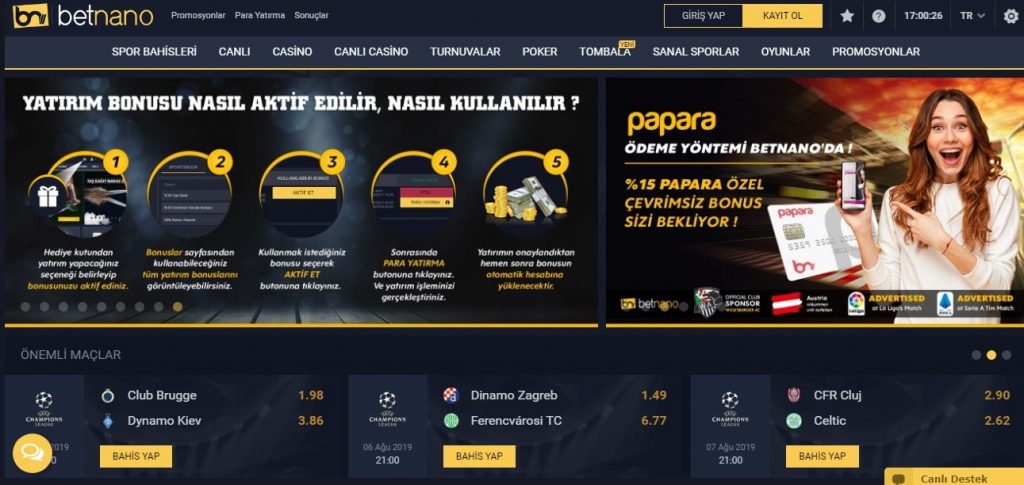 BETNANO MOBIL