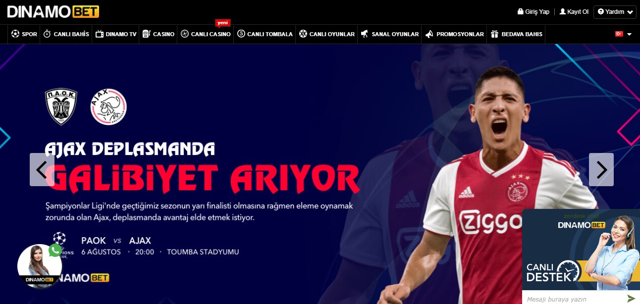 DINAMOBET CANLI BAHIS