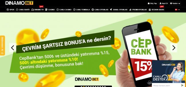 DINAMOBET GUNCEL ADRESI