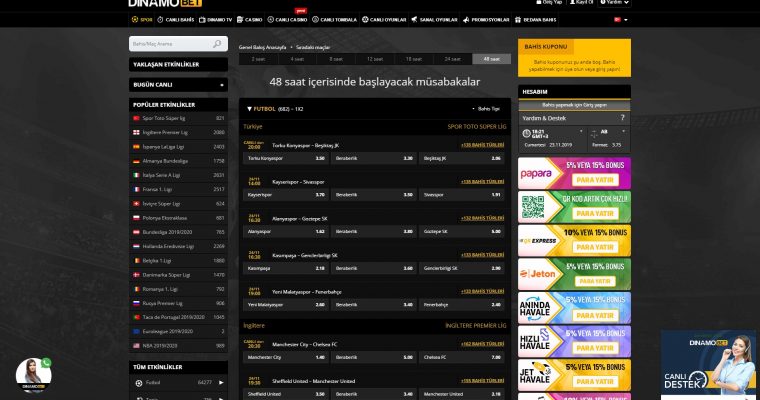 DINAMOBET GUNCEL ADRESI