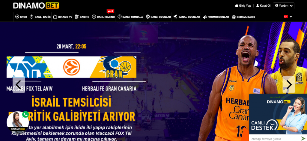 DINAMOBET GIRIŞ