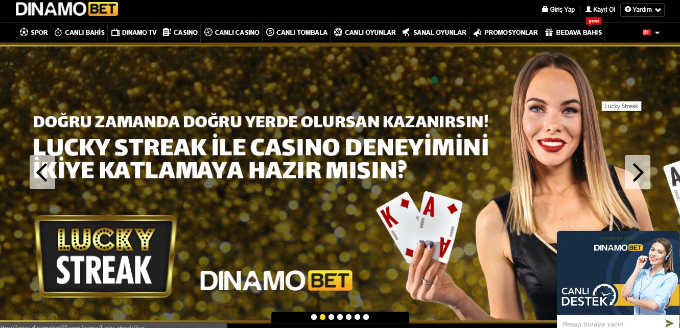 DINAMOBET GIRIŞ