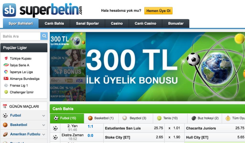 SUPERBETIN BAHIS