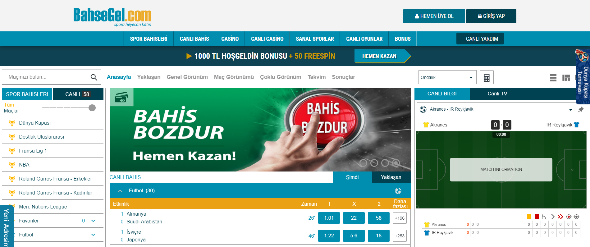 Bahsegel Casino
