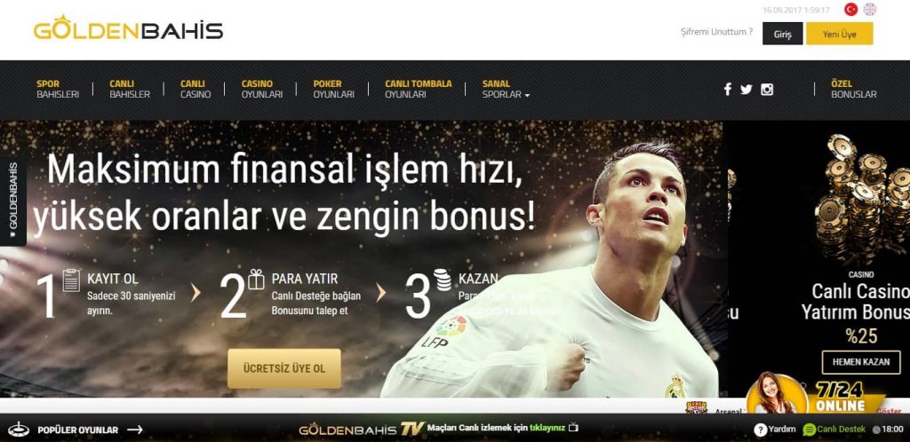 GoldenBahis Giriş
