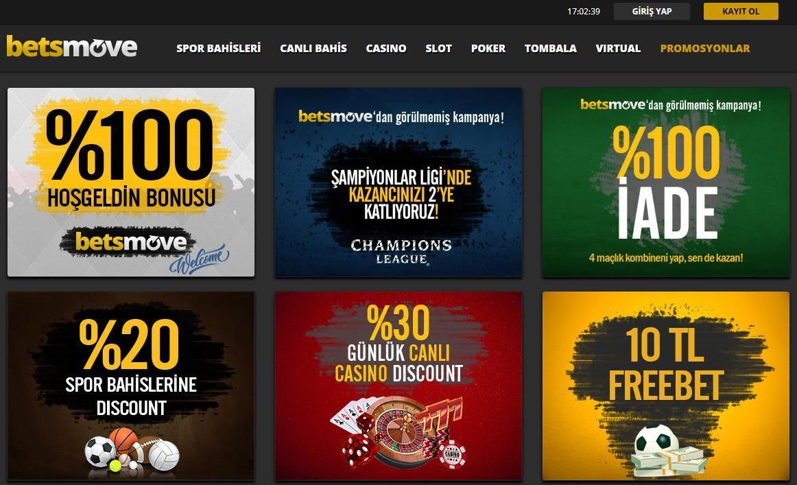 Betsmove Giriş