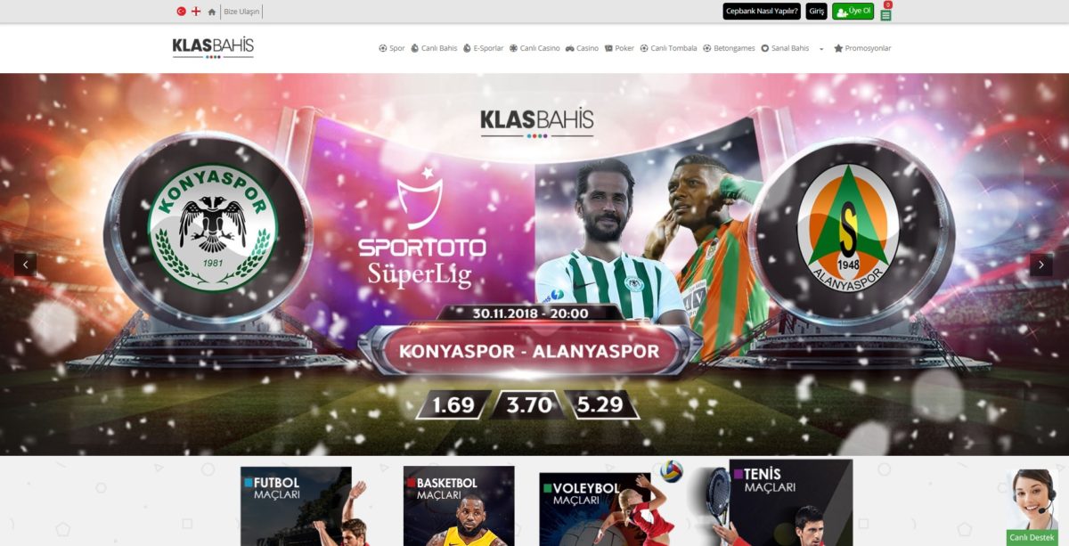 KlasBahis Yeni Adresi