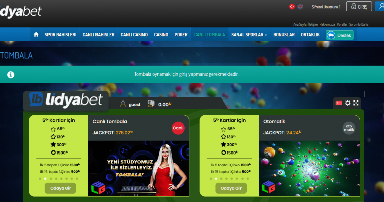 Lidyabet Canli Bahis
