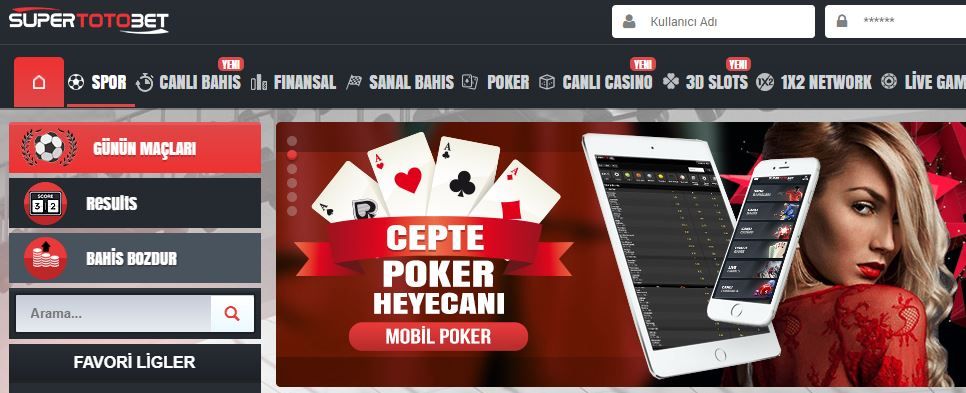 Supertotobet Mobil