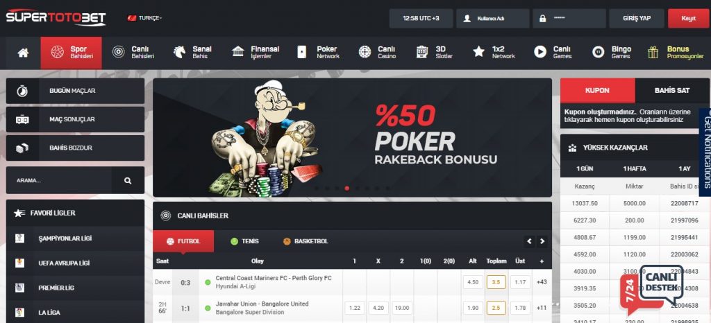 Supertotobet Bahis
