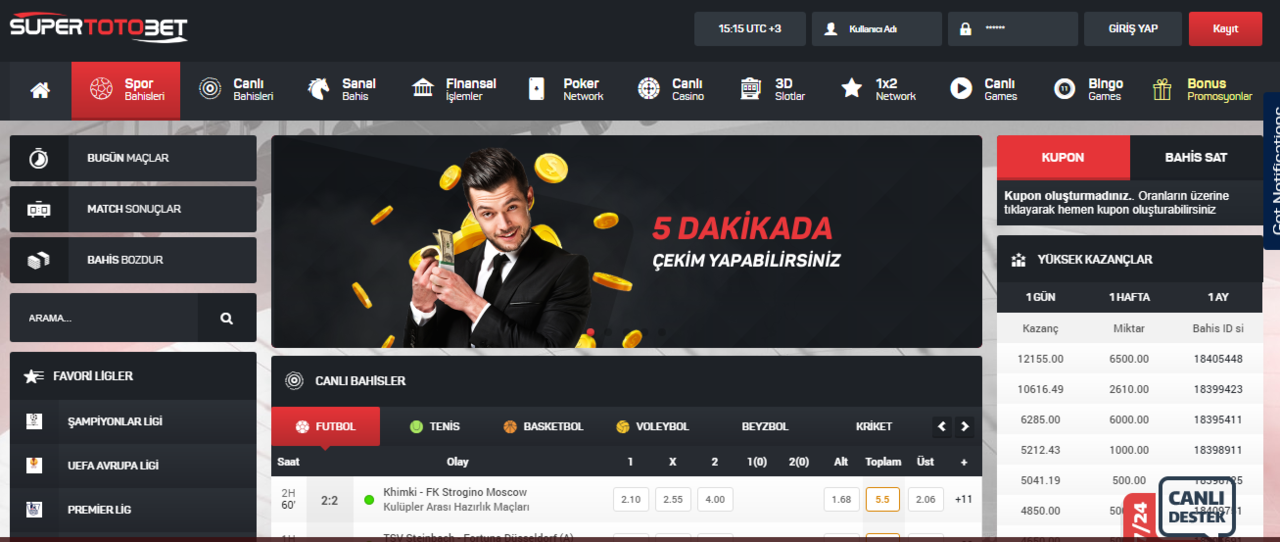 Supertotobet Bahis