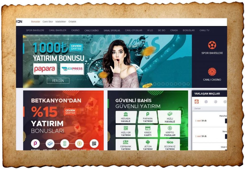 Betkanyon Canli Bahis