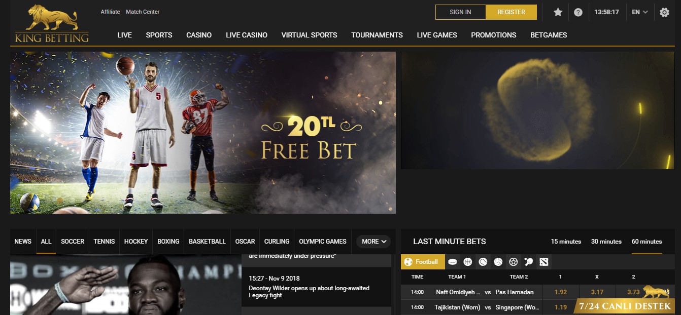 Kingbetting Giriş
