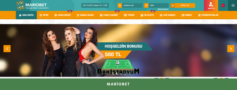 Mariobet Bahis