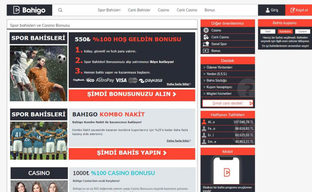 Bahigo Yeni Adresi
