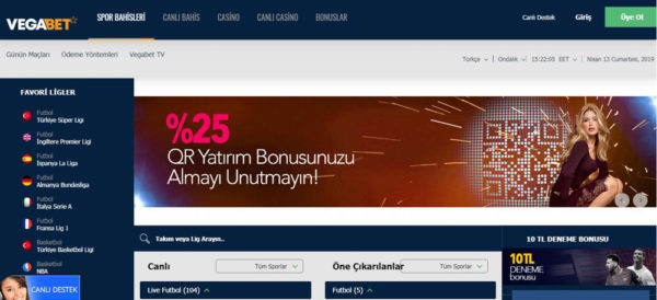 Vegabet TV