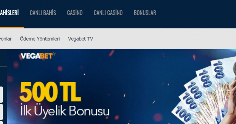 Vegabet Canli Bahis