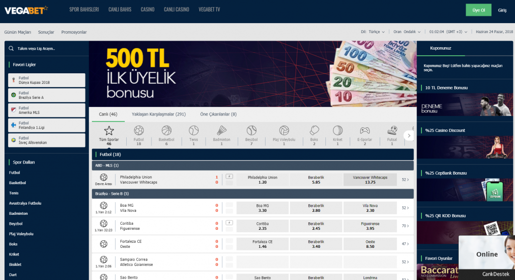 Vegabet Yeni Adresi