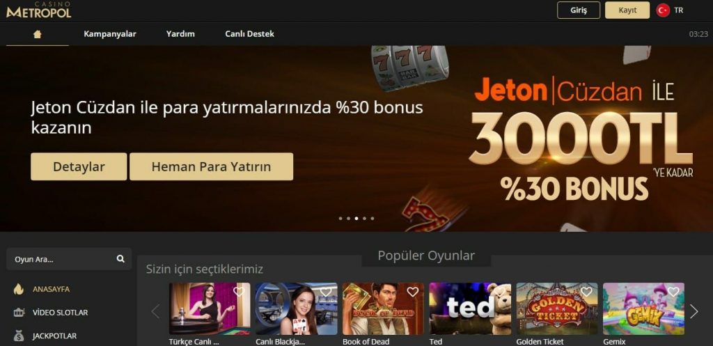 Casinometropol Guncel Adresi