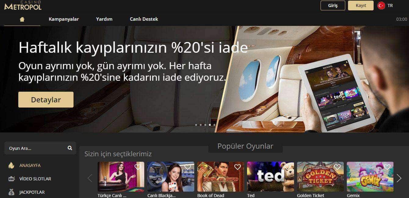 Casinometropol Giriş