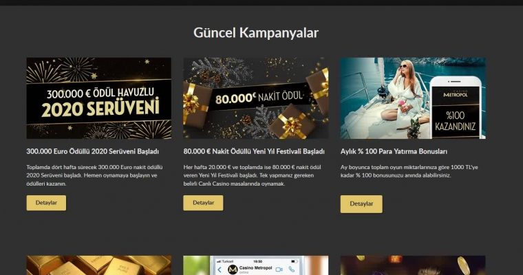 Casinometropol Guncel Adresi