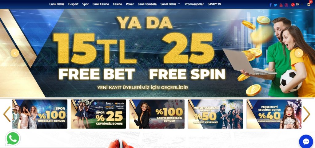 Savoybetting Kayit