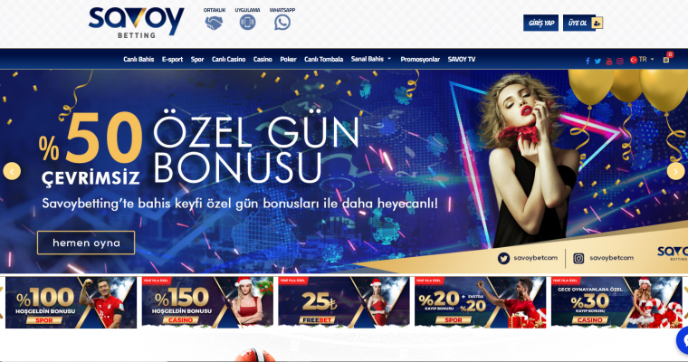 Savoybetting Giriş