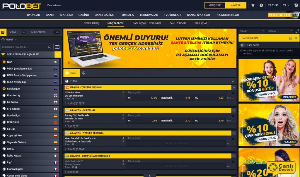Polobet Giriş